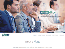 Tablet Screenshot of mageusa.com